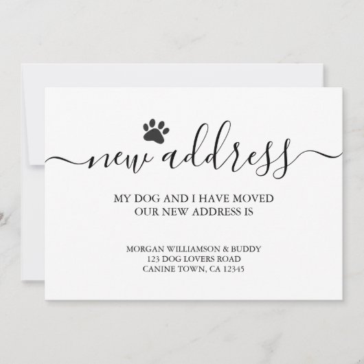 Hundebewegung Ankündigung (Vorderseite)