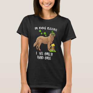 Hundebiere Golden Retriever Irischer St. Patrick T T-Shirt