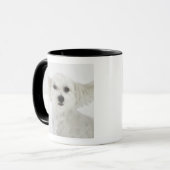 Hundeblinzeln Tasse (Vorderseite Links)