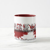 Hundeblut-Spritzer-Tasse Tasse (Zentrum)