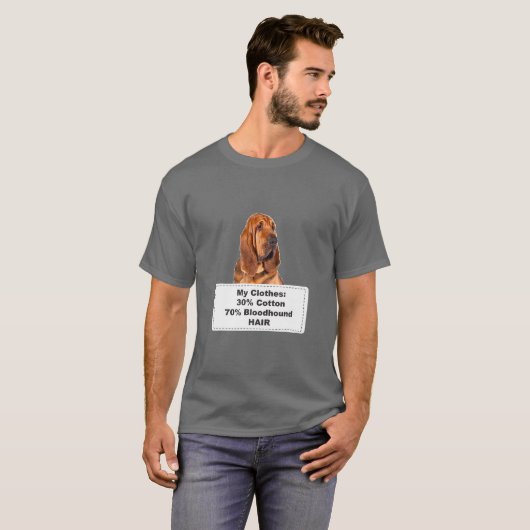 Hundebluthund T-Shirt (Vorne ganz)
