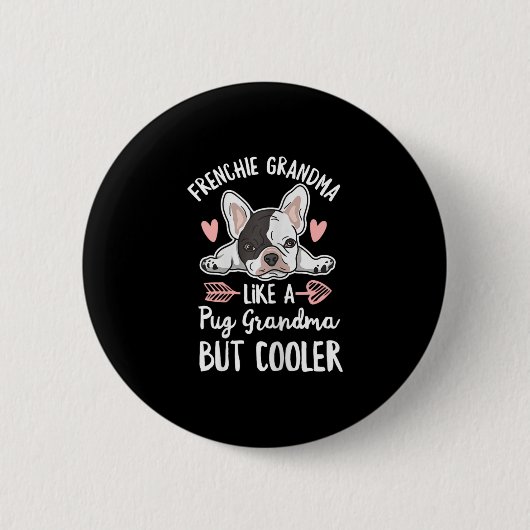 Hundebonat für Ihre Grandma Button (Vorderseite)