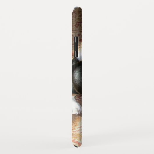 Hundebone Custom Foto Eigenname Moderne Niedlich Case-Mate iPhone Hülle (Hinten/Rechts)