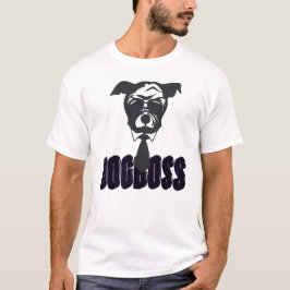 Hundeboss lustiges Bulldoggen-Hemd mit Anzug und K T-Shirt