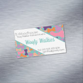 Hundeböttengeschäft Magnetische Visitenkarte (Beispiel)