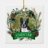 Hundebrüge Keramikornament (Rückseite)