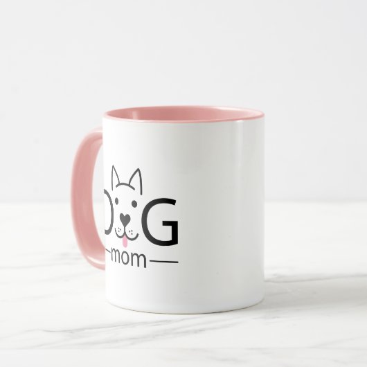 Hundebrüge Tasse (Vorderseite Links)
