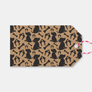 Hundebücher; Haustiere; Hunde; Knochen; niedlich;  Geschenkanhänger