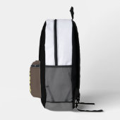 Hundebügelfarbe Bedruckter Rucksack (Rechts)