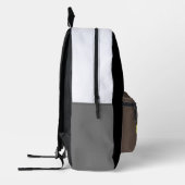 Hundebügelfarbe Bedruckter Rucksack (Links)