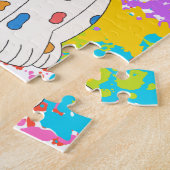 Hundebügelfarbe Puzzle (Seite)