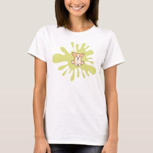 Hundebügelfarbe T-Shirt