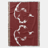 Hundebüt der Neufundland Decke (Vorderseite Vertikal)