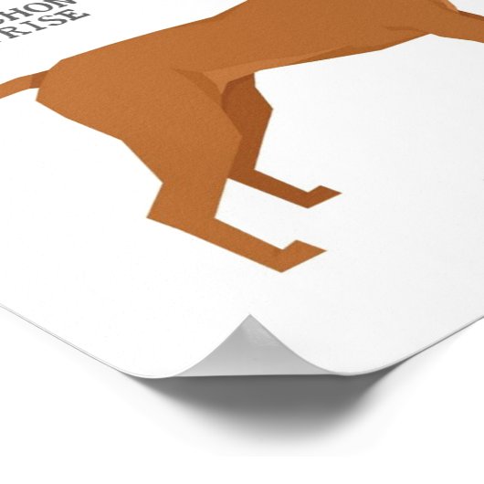 Hundebüt Poster (Ecke)