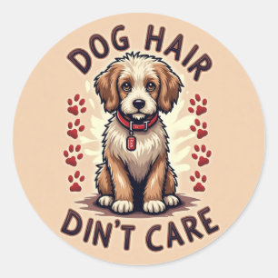 Hundebüt Runder Aufkleber