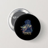 Hundebüt südlich von Männern Button (Vorne & Hinten)