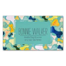 Hundebütteltier Magnetische Visitenkarte