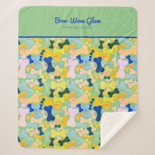 Hundebütteltier Sherpadecke (Vorderseite)