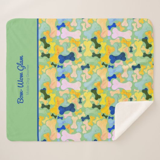 Hundebütteltier Sherpadecke (Vorderseite (Horizontal))