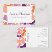 Hundebütteltier Visitenkarte (Vorne/Hinten)