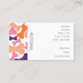 Hundebütteltier Visitenkarte (Rückseite)