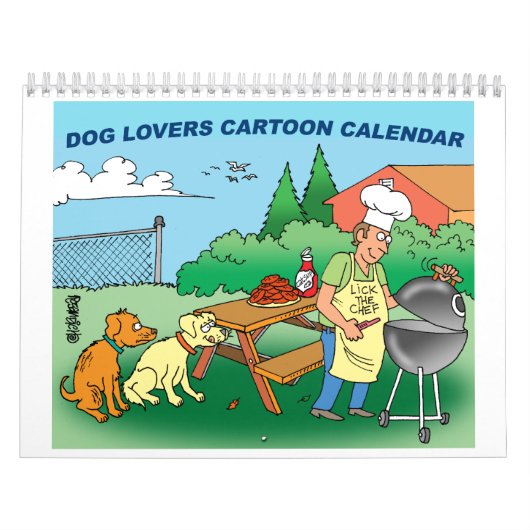 HundeCartoon-Kalender Kalender (Titelbild)