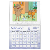 HundeCartoon-Kalender Kalender (Feb 2027)