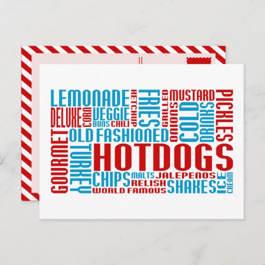 Hundechit Postkarte (Vorne/Hinten)