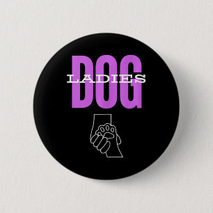 Hundedamen für Kamala Harris Top Button