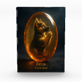 Hundedenkmal-Fotoblock - Deutscher Schäferhund Fotoblock (Vorderseite)