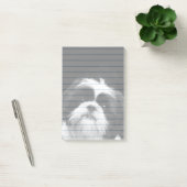 Hundeder post-itanmerkungen 4X6 Shih Tzu Auflage Post-it Klebezettel (Büro)
