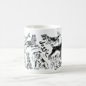 Hundedesign Kaffeetasse (Mittel)
