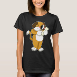 Hundedetektiv-Magnifying-Glas T-Shirt