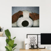 Hundedruck Poster (Heimbüro)