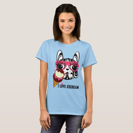 Hundeeiskream Puppystyle-T - Shirt (Vorne ganz)