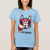 Hundeeiskream Puppystyle-T - Shirt (Vorderseite)
