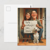 Hundeeltern Postkarte (Vorne/Hinten)