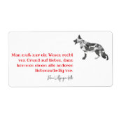 Hundeetiketten (Vorne)