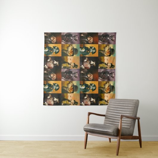 Hundefaktoren Tapestry Wandteppich (Beispiel (Horizontal))