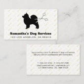 Hundefälle | Knochenmuster Visitenkarte (Vorne/Hinten)