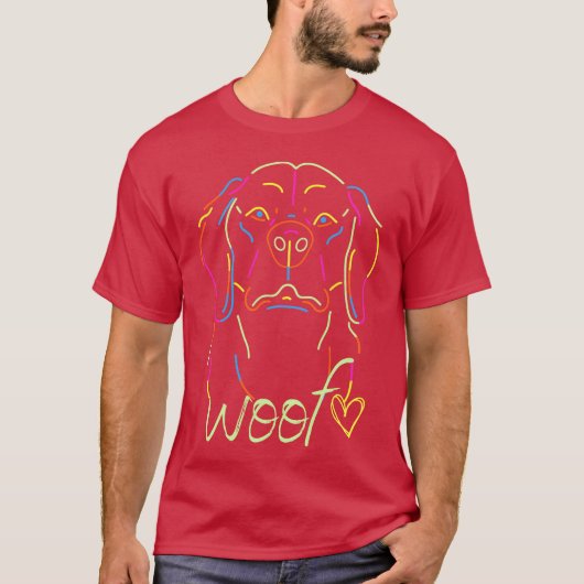 Hundefamilie T-Shirt (Vorderseite)