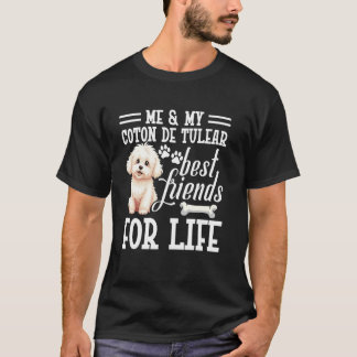 Hundefan Hundebesitzer beste Freunde Welpe Coton  T-Shirt