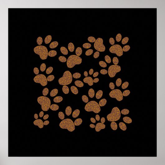 Hundefass für Wände Poster (Vorne)