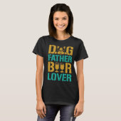 Hundefather Bierliebhaber T-Shirt (Vorne ganz)