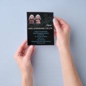 Hundefeld personalisierter Flyer (Gruppe)