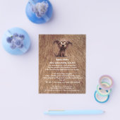 Hundefeld personalisierter Flyer (Einzeln)