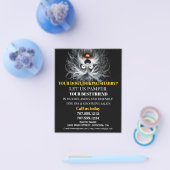 Hundefeld personalisierter Flyer (Einzeln)