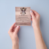 Hundefeld personalisierter Flyer (Gruppe)