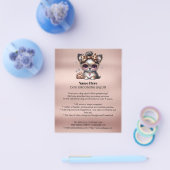 Hundefeld personalisierter Flyer (Einzeln)