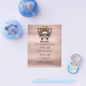 Hundefeld personalisierter Flyer (Einzeln)